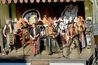 Mit einem phantastischen Spektakel und die Verabschiedung aller Akteure, endete das 28. Mittelalterfest von Bad Langensalza Bild: Mit einem phantastischen Spektakel und die Verabschiedung aller Akteure, endete das 28. Mittelalterfest von Bad Langensalza