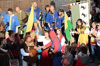 Mit einem phantastischen Spektakel und die Verabschiedung aller Akteure, endete das 28. Mittelalterfest von Bad Langensalza Bild: Mit einem phantastischen Spektakel und die Verabschiedung aller Akteure, endete das 28. Mittelalterfest von Bad Langensalza
