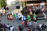 Mit einem phantastischen Spektakel und die Verabschiedung aller Akteure, endete das 28. Mittelalterfest von Bad Langensalza Bild: Mit einem phantastischen Spektakel und die Verabschiedung aller Akteure, endete das 28. Mittelalterfest von Bad Langensalza