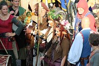 Mit einem phantastischen Spektakel und die Verabschiedung aller Akteure, endete das 28. Mittelalterfest von Bad Langensalza Bild: Mit einem phantastischen Spektakel und die Verabschiedung aller Akteure, endete das 28. Mittelalterfest von Bad Langensalza