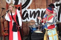 Mit einem phantastischen Spektakel und die Verabschiedung aller Akteure, endete das 28. Mittelalterfest von Bad Langensalza Bild: Mit einem phantastischen Spektakel und die Verabschiedung aller Akteure, endete das 28. Mittelalterfest von Bad Langensalza