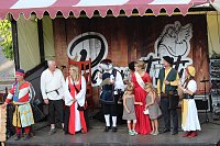 Mit einem phantastischen Spektakel und die Verabschiedung aller Akteure, endete das 28. Mittelalterfest von Bad Langensalza Bild: Mit einem phantastischen Spektakel und die Verabschiedung aller Akteure, endete das 28. Mittelalterfest von Bad Langensalza