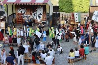 Mit einem phantastischen Spektakel und die Verabschiedung aller Akteure, endete das 28. Mittelalterfest von Bad Langensalza Bild: Mit einem phantastischen Spektakel und die Verabschiedung aller Akteure, endete das 28. Mittelalterfest von Bad Langensalza