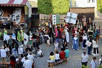 Mit einem phantastischen Spektakel und die Verabschiedung aller Akteure, endete das 28. Mittelalterfest von Bad Langensalza Bild: Mit einem phantastischen Spektakel und die Verabschiedung aller Akteure, endete das 28. Mittelalterfest von Bad Langensalza