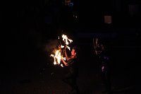 Atemberaubendes Feuerspektakel auf dem Töpfermarkt in Bad Langensalza Bild: Atemberaubendes Feuerspektakel auf dem Töpfermarkt in Bad Langensalza