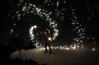 Atemberaubendes Feuerspektakel auf dem Töpfermarkt in Bad Langensalza Bild: Atemberaubendes Feuerspektakel auf dem Töpfermarkt in Bad Langensalza