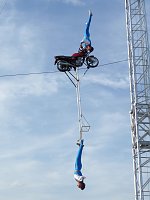 (Archiv 2019) Atemberaubende Motoradshow der Geschwister Weisheit Bild: (Archiv 2019) Atemberaubende Motoradshow der Geschwister Weisheit