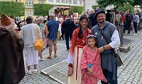 Bild: Sakura Leyenna gab eine Audienz zum Mittelaterstadtfest