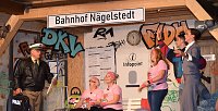 Bild: "Es f&auml;hrt kein Zug nach irgendwo" im Bauerntheater N&auml;gelstedt