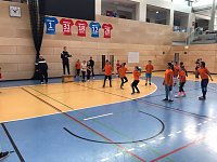 Zweifelderball-Turnier in der Salza Halle Bild: Zweifelderball-Turnier in der Salza Halle