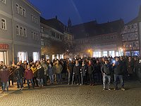 Dritte Kundgebung gegen die Energiepolitik der Bundesregierung in Bad Langensalza Bild: Dritte Kundgebung gegen die Energiepolitik der Bundesregierung in Bad Langensalza