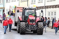 Bild: Fr&ouml;hlichbunter Karnevalsumzug in und um Bad Langensalza