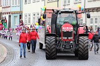 Bild: Fr&ouml;hlichbunter Karnevalsumzug in und um Bad Langensalza