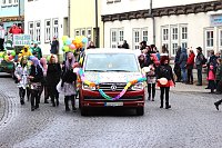 Bild: Fr&ouml;hlichbunter Karnevalsumzug in und um Bad Langensalza