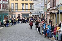 Bild: Zum Karnevalsumzug zog es viele Jecken in die Stadt Bad Langensalza