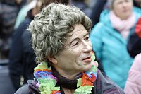 Bild: ZUm Karnevalsumzug zog es viele Jecken in die Stadt Bad Langensalza