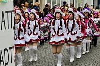 Bild: ZUm Karnevalsumzug zog es viele Jecken in die Stadt Bad Langensalza