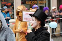 Bild: ZUm Karnevalsumzug zog es viele Jecken in die Stadt Bad Langensalza