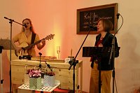 Konzert des Duoa "Feinstimmig" in Café Schwesterherz in Bad Langensalza Bild: Konzert des Duoa "Feinstimmig" in Café Schwesterherz in Bad Langensalza