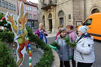 Bild: Fr&uuml;hjahrsputz am Bad Langensalzaer Rathaus
