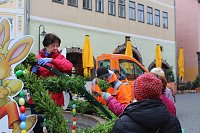 Bild: Fr&uuml;hjahrsputz am Bad Langensalzaer Rathaus