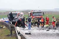 Unfall bei Bad Langensalza Bild: Unfall bei Bad Langensalza