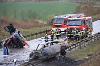 Unfall bei Bad Langensalza Bild: Unfall bei Bad Langensalza