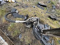 Tagbilder der Unfallstelle Bild: Tagbilder der Unfallstelle