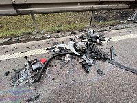 Tagbilder der Unfallstelle Bild: Tagbilder der Unfallstelle