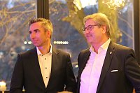 Bild: Kyffh&auml;user Sportlergala 2020/2022 - v.l. Vorstandschef der Kyffh&auml;user Sparkasse Rene&acute; Leipnitz, Erste Beigeordnete des Kyffh&auml;userkreises Raimund Scheja (CDU) 