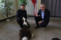 Besuch bei der Nordhäuser Hundestaffel Bild: Besuch bei der Nordhäuser Hundestaffel