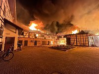 Bild: Gro&szlig;brand in Sch&ouml;nstedt