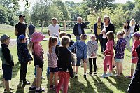Bild: Feierliche Einweihung des neuen Spielplatzes in Bad Langensalza Nord