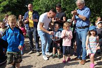 Bild: Feierliche Einweihung des neuen Spielplatzes in Bad Langensalza Nord