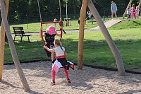 Bild: Feierliche Einweihung des neuen Spielplatzes in Bad Langensalza Nord