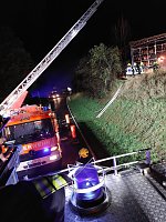 Bild: Scheunenbrand in Otterstedt (Archiv)