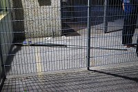 Großeinsatz in der Gemeinschaftsunterkunft Obermehler Bild: Großeinsatz in der Gemeinschaftsunterkunft Obermehler