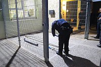 Großeinsatz in der Gemeinschaftsunterkunft Obermehler Bild: Großeinsatz in der Gemeinschaftsunterkunft Obermehler