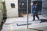 Großeinsatz in der Gemeinschaftsunterkunft Obermehler Bild: Großeinsatz in der Gemeinschaftsunterkunft Obermehler