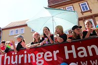 Fröhliche Stimmung beim 210 Brunnenfest in Bad Langensalza Bild: Fröhliche Stimmung beim 210 Brunnenfest in Bad Langensalza
