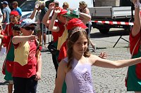 Fröhliche Stimmung beim 210 Brunnenfest in Bad Langensalza Bild: Fröhliche Stimmung beim 210 Brunnenfest in Bad Langensalza