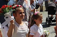 Fröhliche Stimmung beim 210 Brunnenfest in Bad Langensalza Bild: Fröhliche Stimmung beim 210 Brunnenfest in Bad Langensalza
