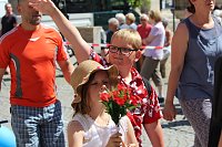 Fröhliche Stimmung beim 210 Brunnenfest in Bad Langensalza Bild: Fröhliche Stimmung beim 210 Brunnenfest in Bad Langensalza