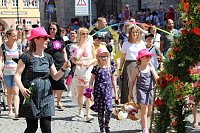 Fröhliche Stimmung beim 210 Brunnenfest in Bad Langensalza Bild: Fröhliche Stimmung beim 210 Brunnenfest in Bad Langensalza