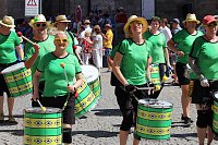 Fröhliche Stimmung beim 210 Brunnenfest in Bad Langensalza Bild: Fröhliche Stimmung beim 210 Brunnenfest in Bad Langensalza