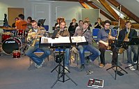 Bild: Landesjugendbigband probt