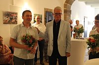 Bild: Vernissage zu "Impressionen aus den Partnerst&auml;dten"