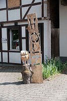 Peter Blei auf dem 31. Kunstmarkt in Friedrichsrode Bild: Peter Blei auf dem 31. Kunstmarkt in Friedrichsrode