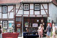 Peter Blei auf dem 31. Kunstmarkt in Friedrichsrode Bild: Peter Blei auf dem 31. Kunstmarkt in Friedrichsrode