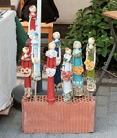 Peter Blei auf dem 31. Kunstmarkt in Friedrichsrode Bild: Peter Blei auf dem 31. Kunstmarkt in Friedrichsrode